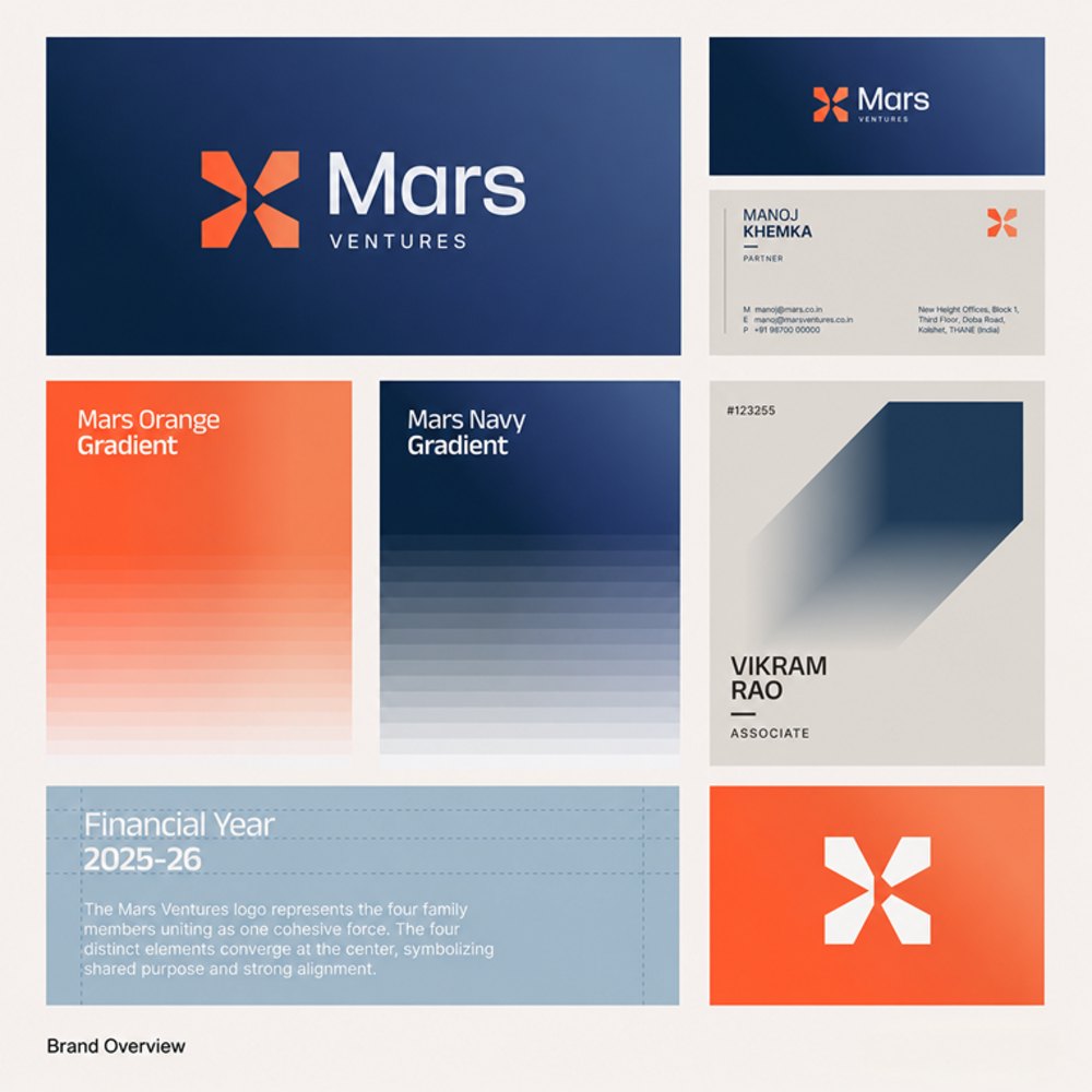 Mars Ventures brand identity overview