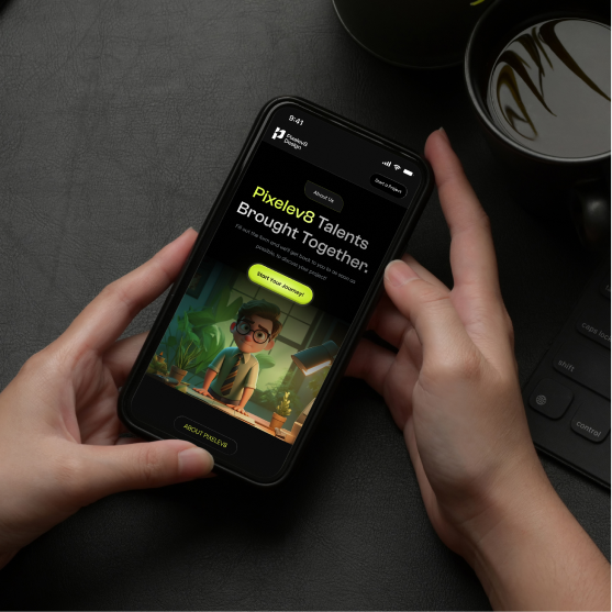 Pixelev8 mobile concept