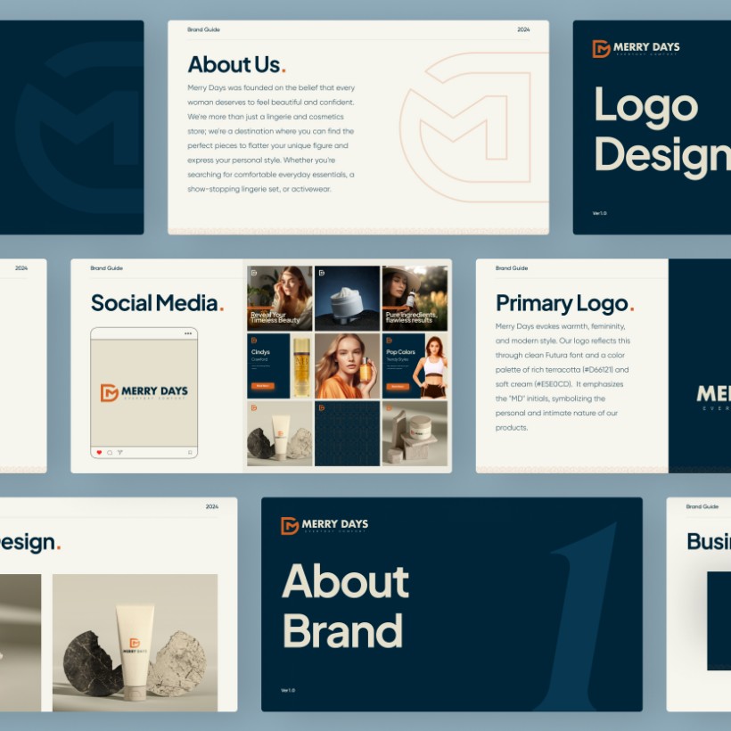 Merry Days brand guide